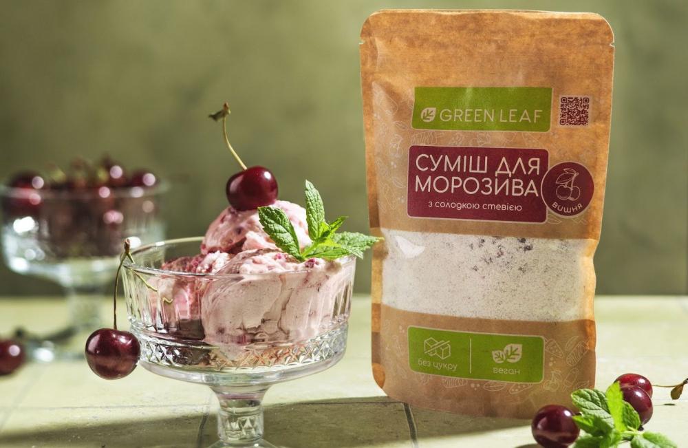 Смакуйте морозиво без цукру від Green Leaf: суміш із натуральних інгредієнтів із турботою про ваше здоров’я